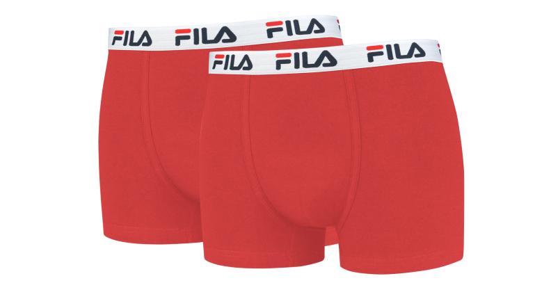 Fila Boxershorts 2er-Pack - rot (Grösse: L) von Fila