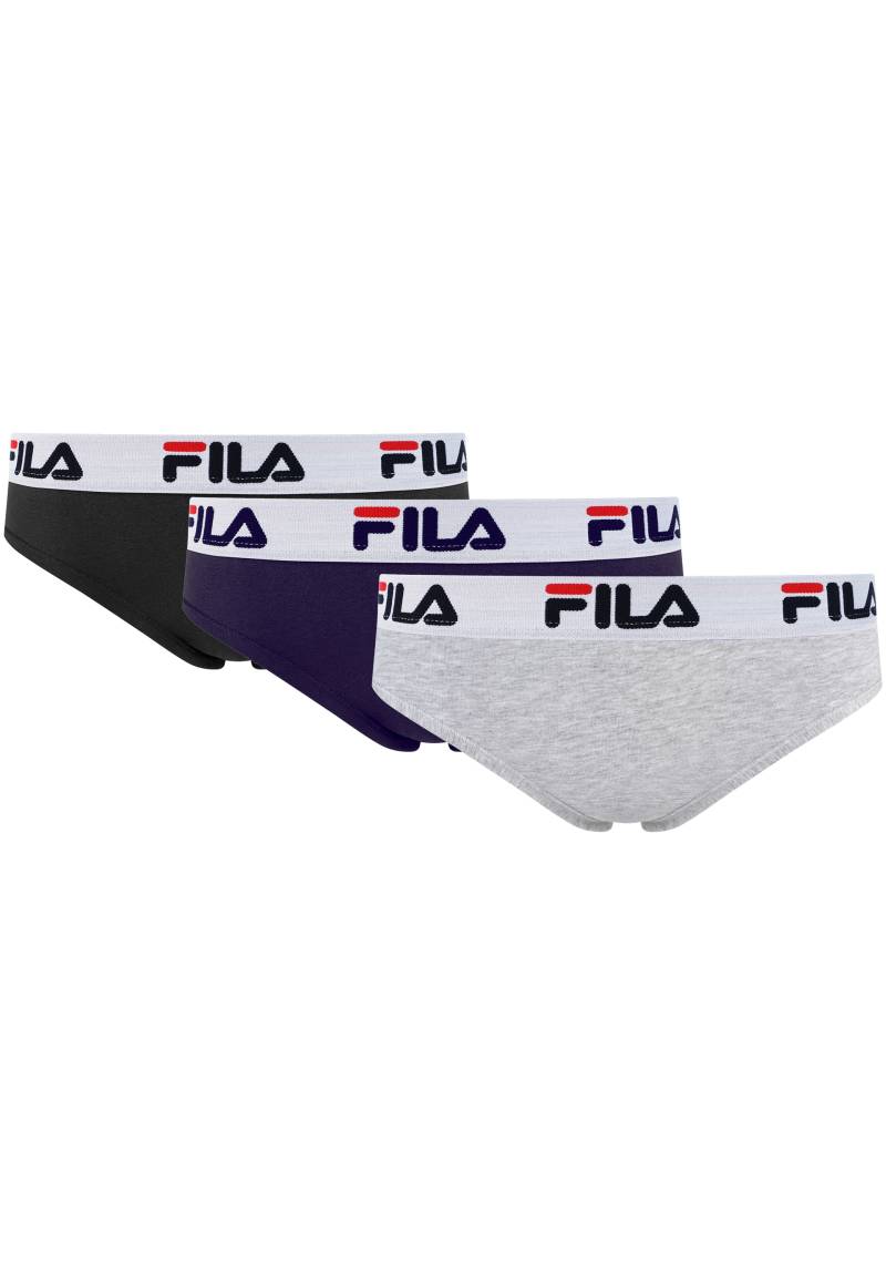 Fila Brasilslip, (3er Pack), mit elastischem Logobund von Fila