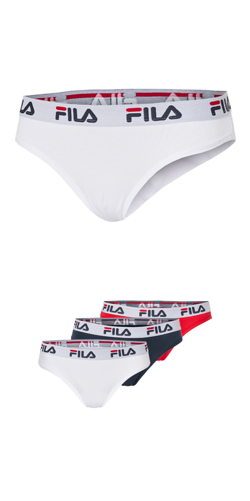 Fila Brasilslip, (3er Pack), mit elastischem Logobund von Fila