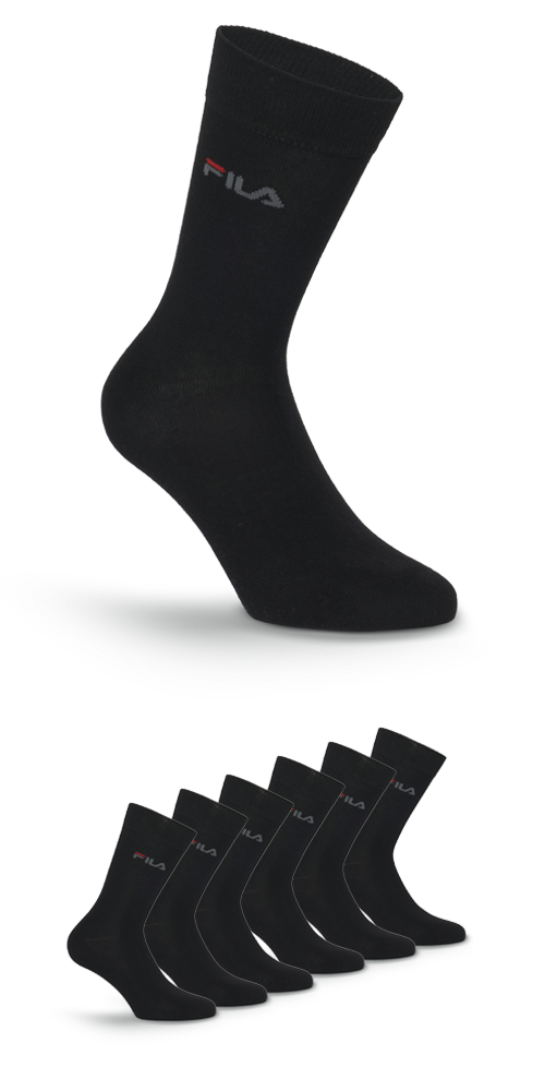 Fila Businesssocken, (6er Pack), mit eingestrickem Logo von Fila