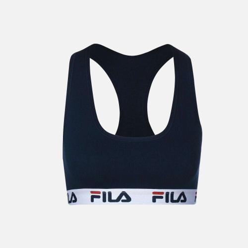 Fila Bustier Bra Elastic With Logo - dunkelblau (Grösse: XS) von Fila