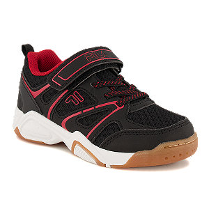 Fila Court Flash Jungen Indoorschuh Schwarz von Fila