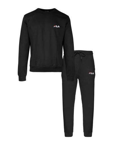 Fila Homewear Set Pullover und Hose - black (Grösse: L) von Fila