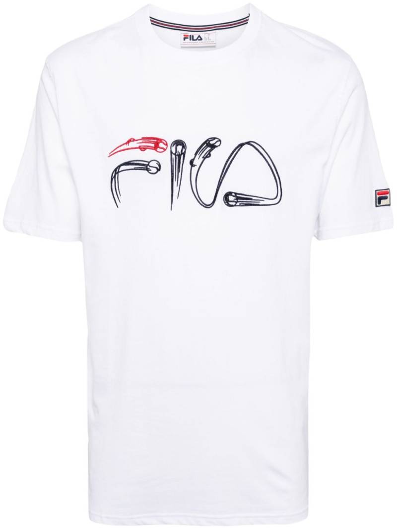 Fila James T-shirt - White von Fila