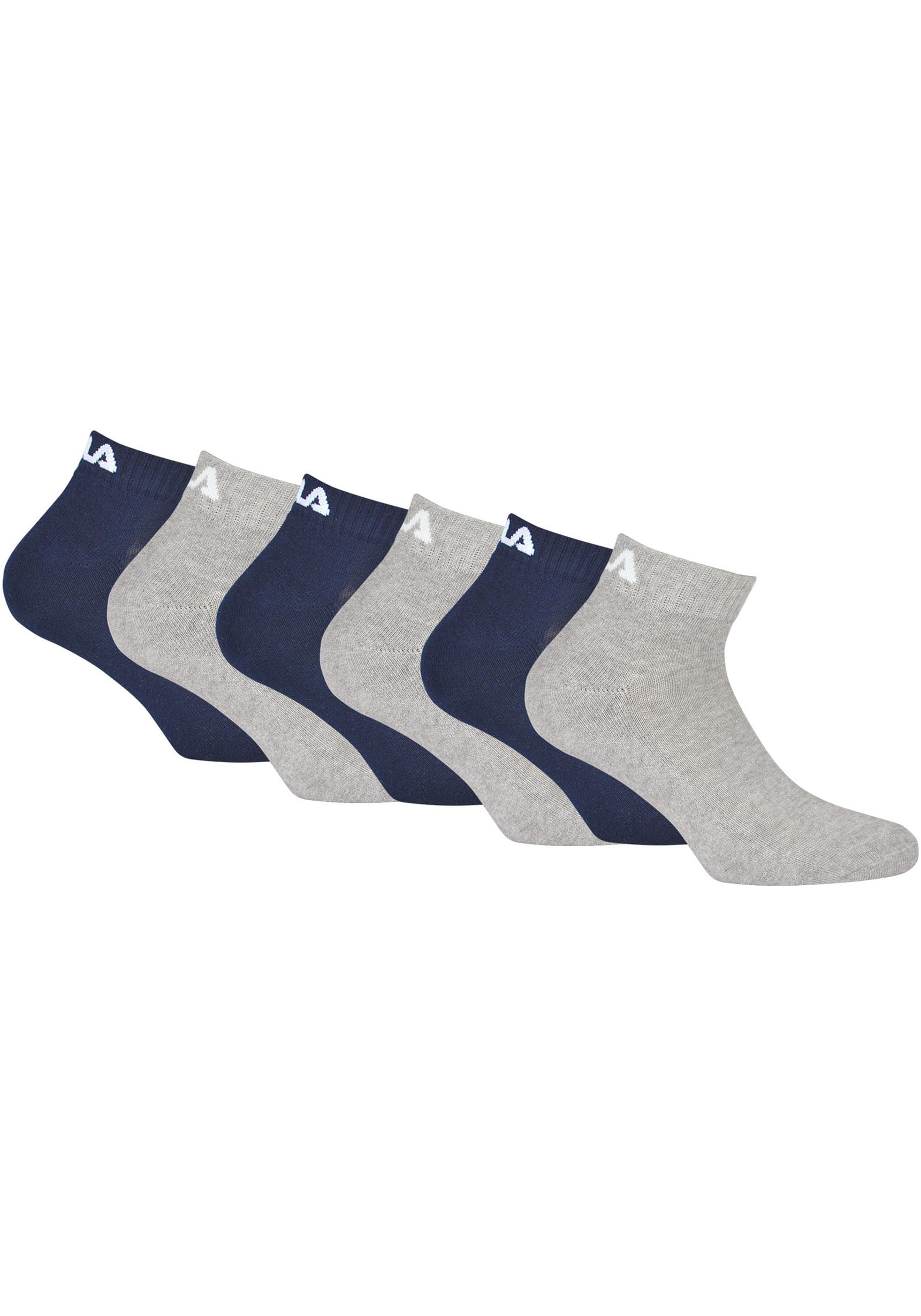 Fila Kurzsocken, (6 Paar), mit eingestricktem Logo von Fila