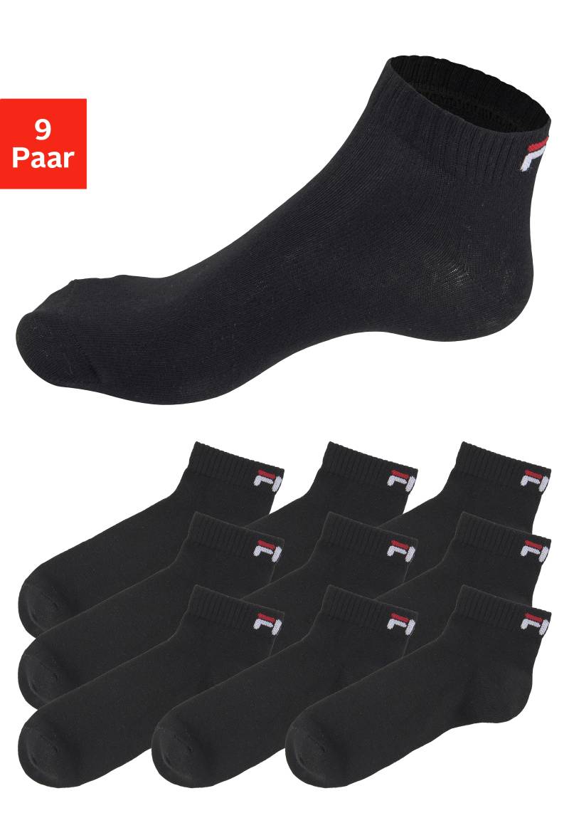 Fila Kurzsocken, (9er Pack), mit klassischem Logo von Fila