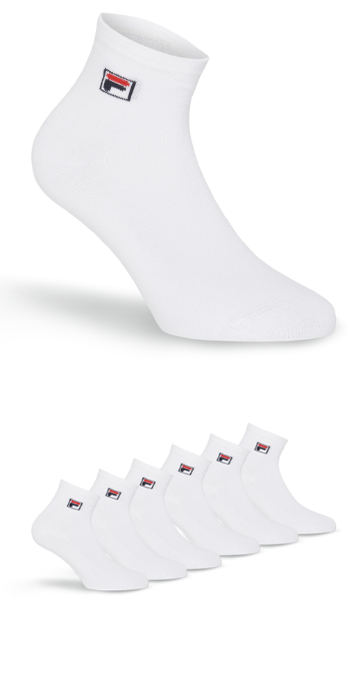 Fila Kurzsocken, (6er Pack), mit Logo-Schriftzug von Fila