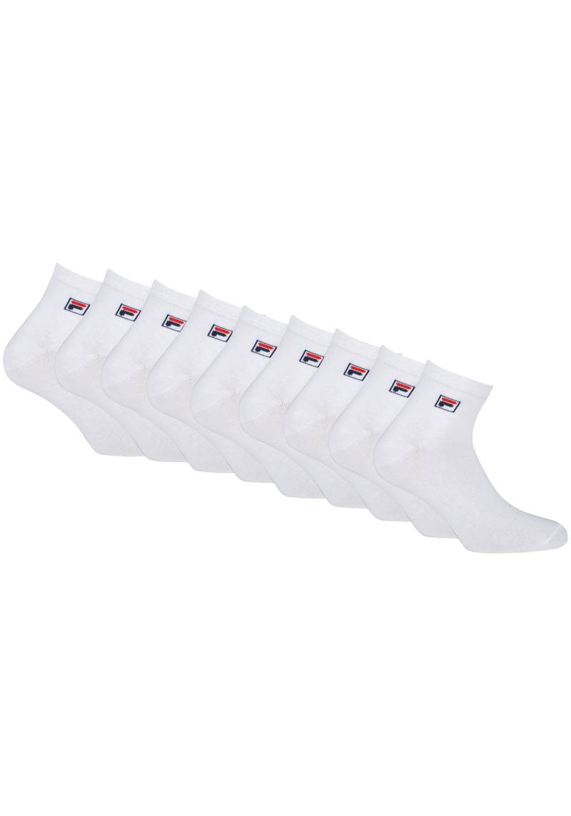 Fila Kurzsocken, (Packung, 9 Paar), Sneakersocken mit Logo von Fila