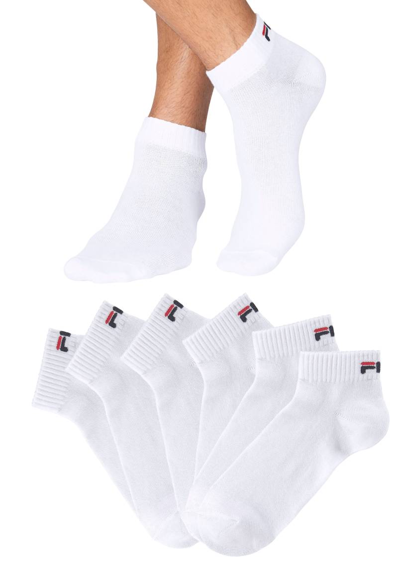 Fila Kurzsocken, (6er Pack), mit eingestricktem Logo von Fila