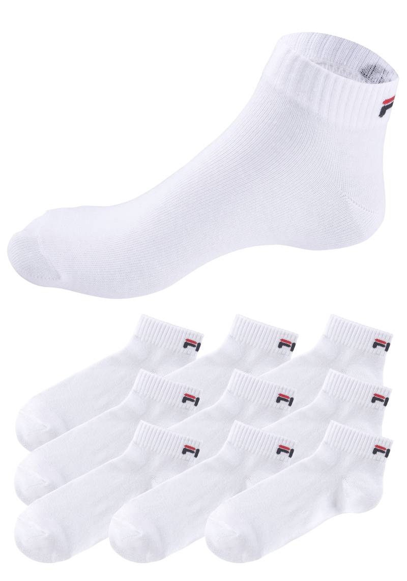 Fila Kurzsocken, (9er Pack), mit klassischem Logo von Fila