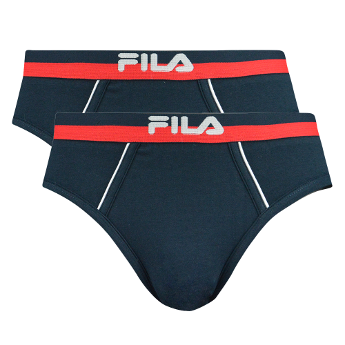 Fila Man Brief 2Pack - dunkelblau (Grösse: L) von Fila