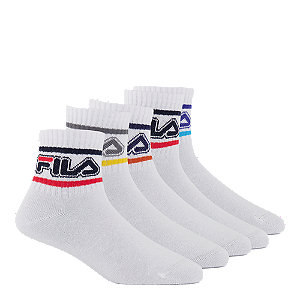 Fila Quarter 5er Pack Kinder Socken 23-26 von Fila