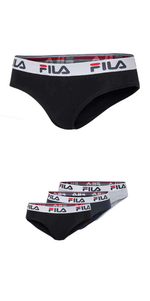 Fila Slip, (3er Pack), mit elastischem Logobund von Fila