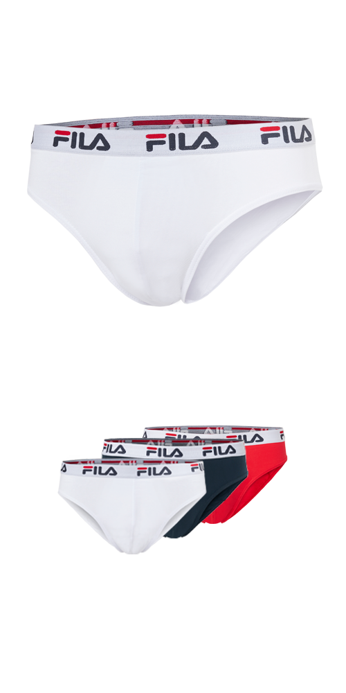 Fila Slip, (3er Pack), mit elastischem Logobund von Fila