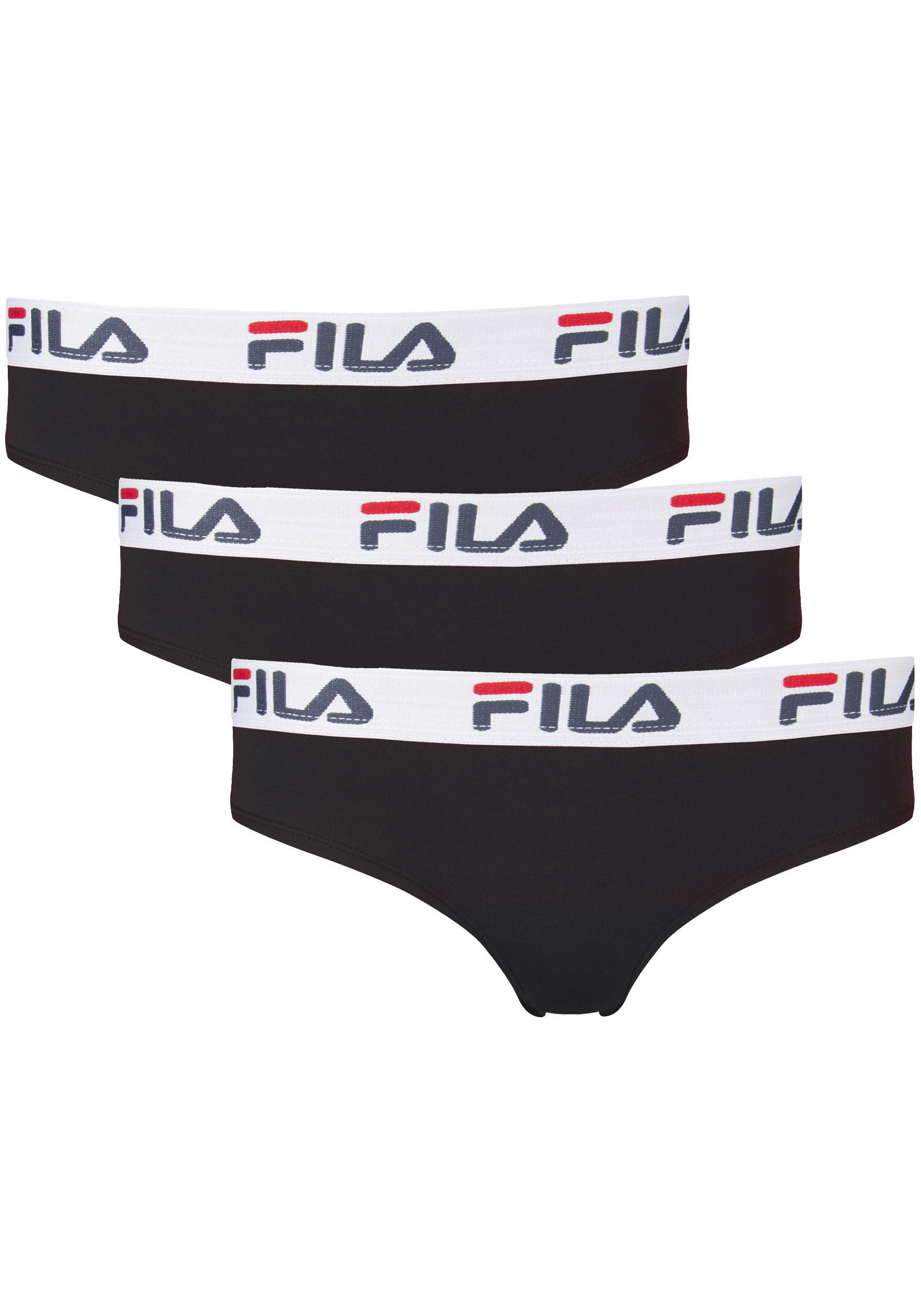 Fila Slip, (Packung, 3 St.), mit elastischem Logobund von Fila