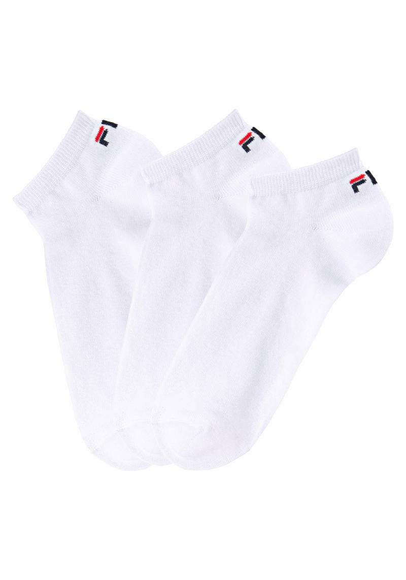 Fila Sneakersocken, (3er Pack), mit eingestricktem Logo an der Ferse von Fila