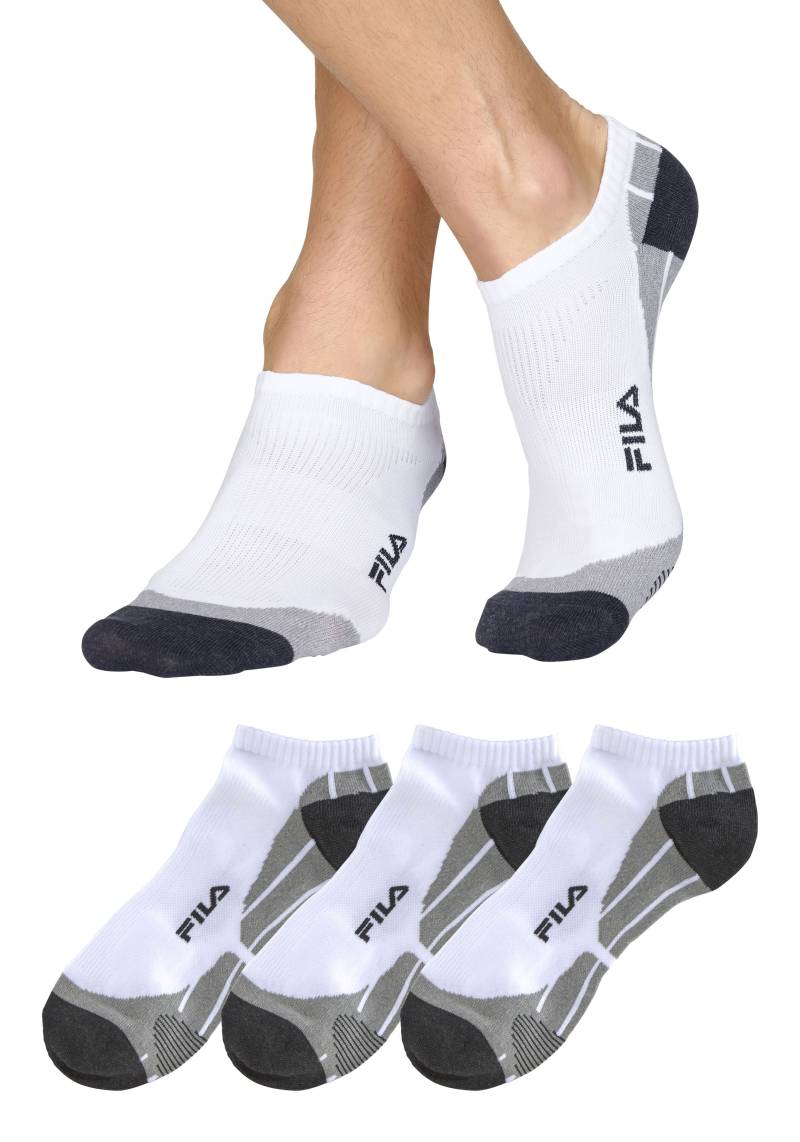 Fila Sneakersocken, (3 Paar), mit eingestricktem Schriftzug von Fila