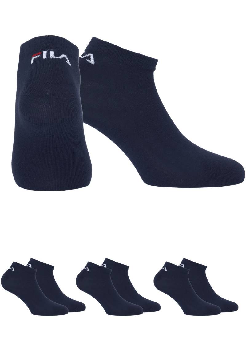 Fila Sneakersocken, (3er Pack), mit eingestricktem Logo an der Ferse von Fila