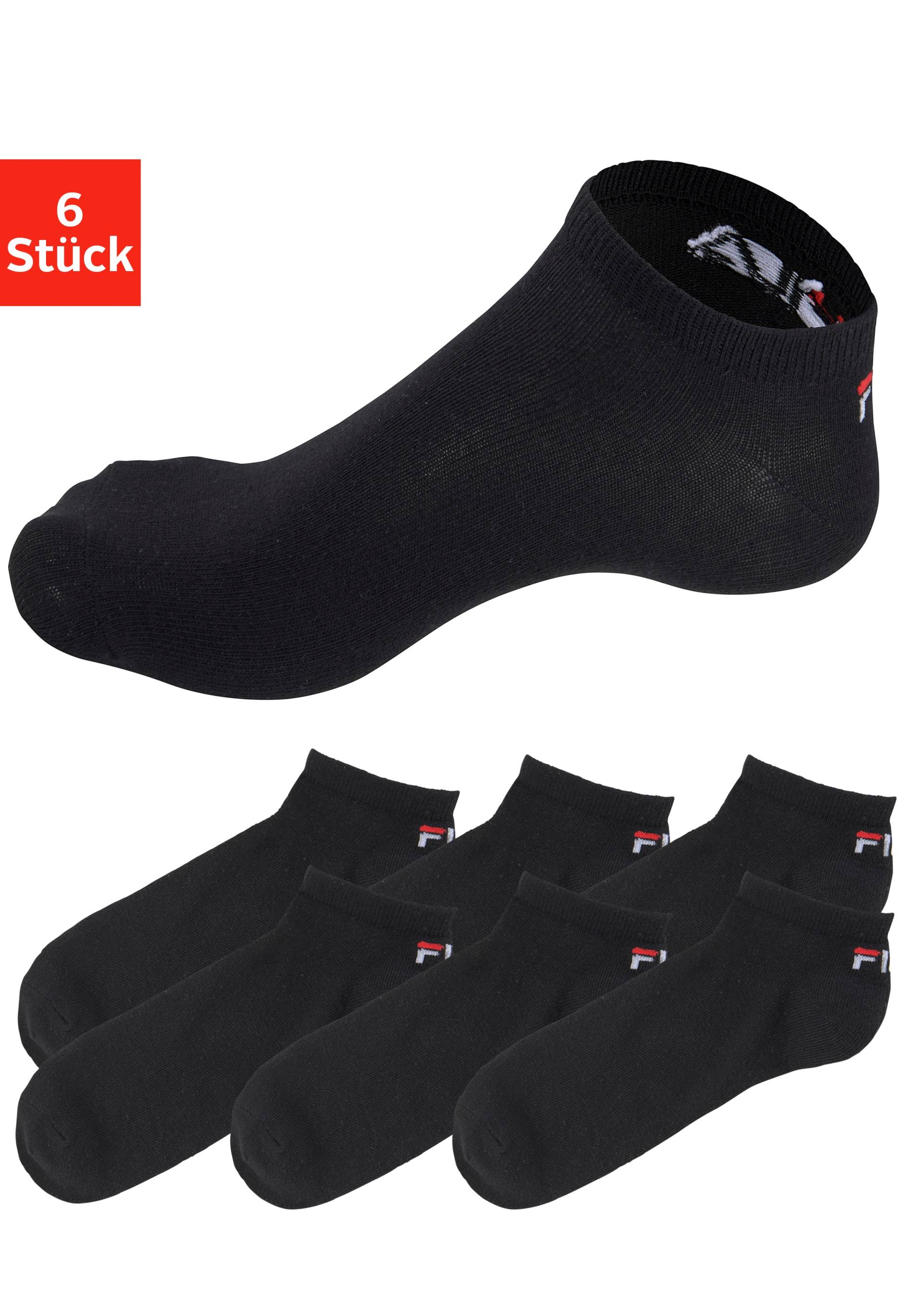 Fila Sneakersocken, (6er Pack), mit eingestricktem Logo von Fila