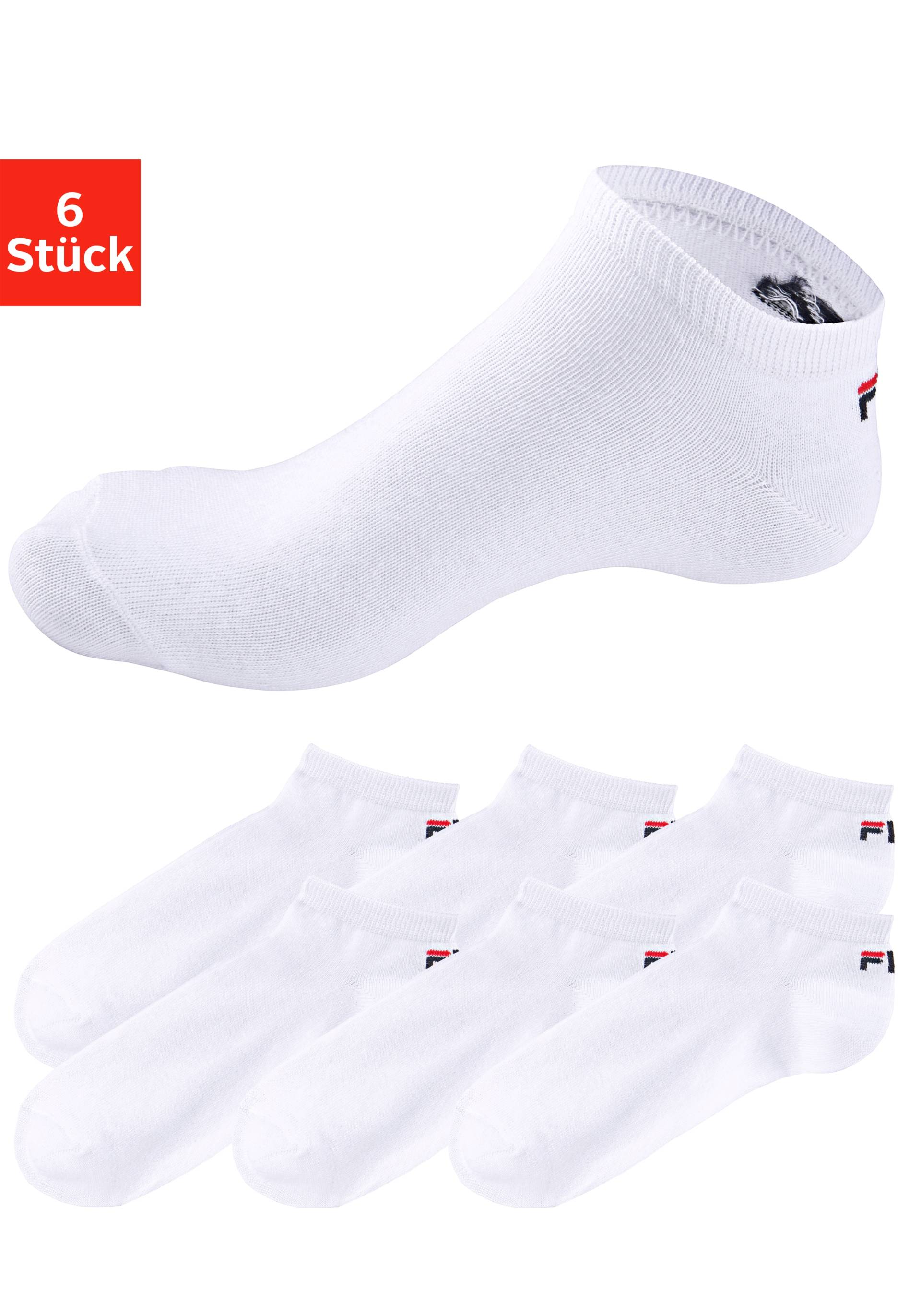 Fila Sneakersocken, (6er Pack), mit eingestricktem Logo von Fila