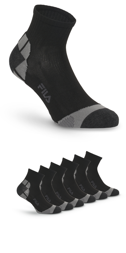 Fila Sneakersocken, (6er Pack), mit Logo-Schriftzug von Fila