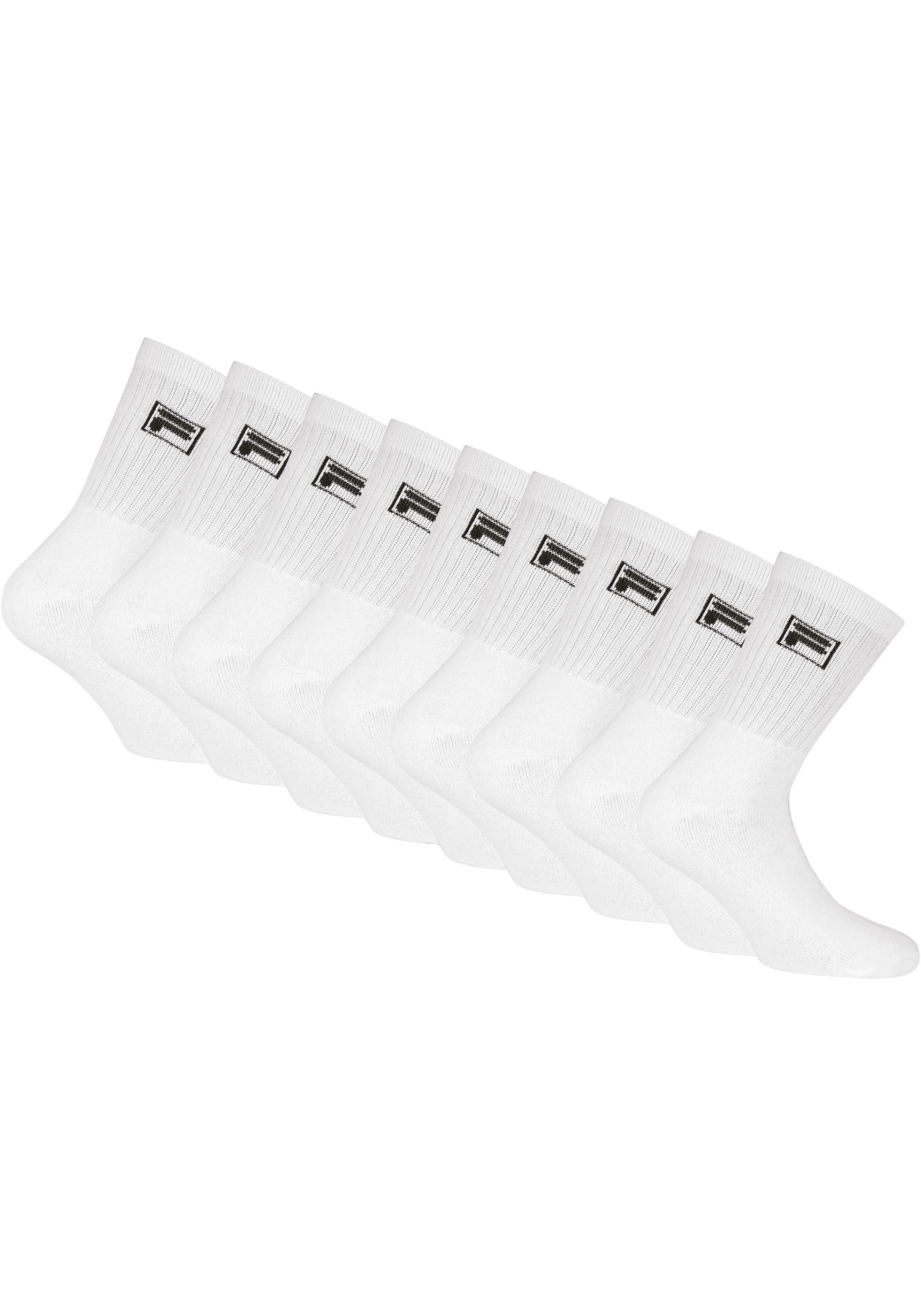 Fila Sportsocken, (9er Pack), mit langem Rippenbündchen von Fila