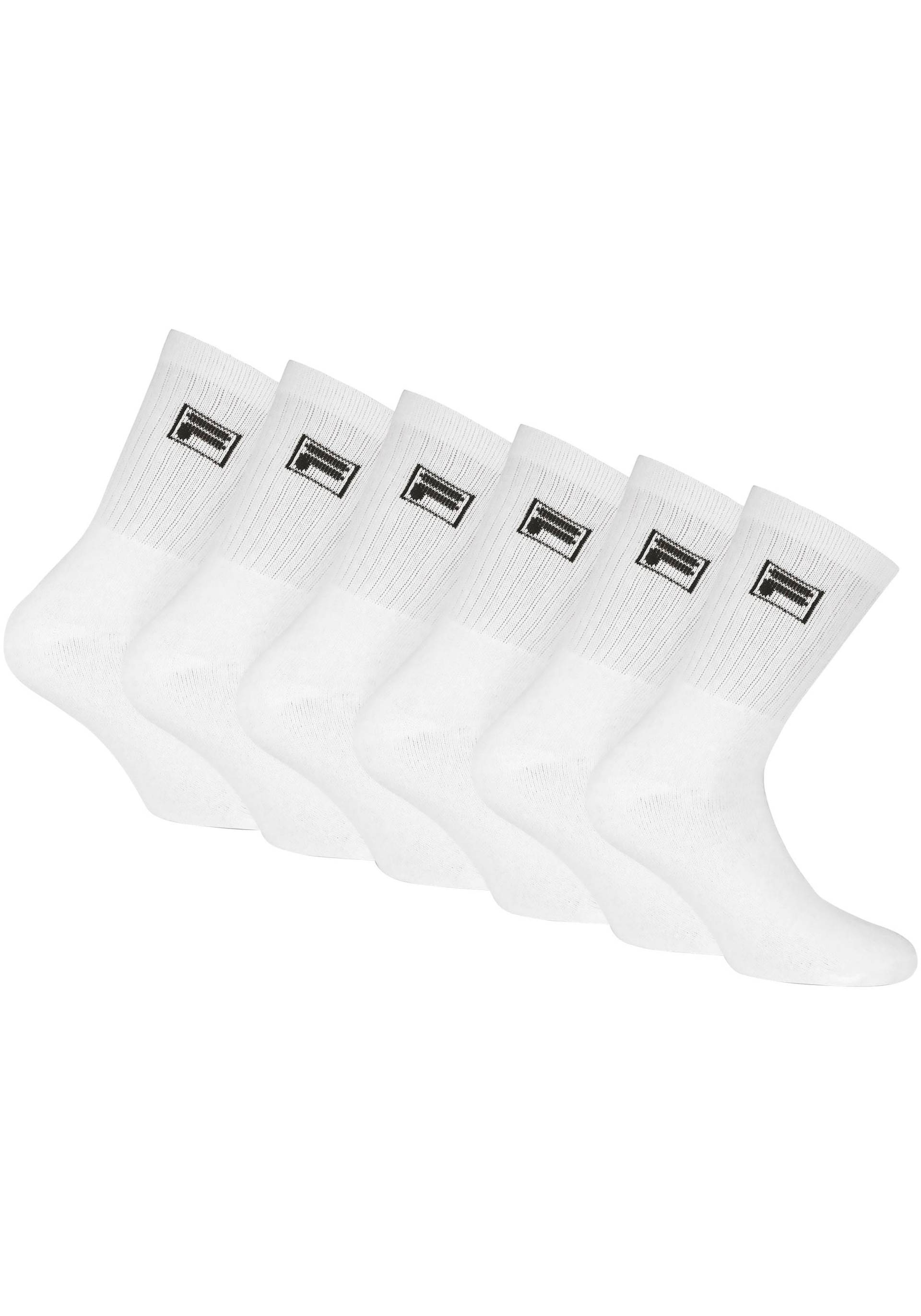 Fila Sportsocken, (Packung, 6 Paar), Klassische Tennissocken im 6er Pack von Fila