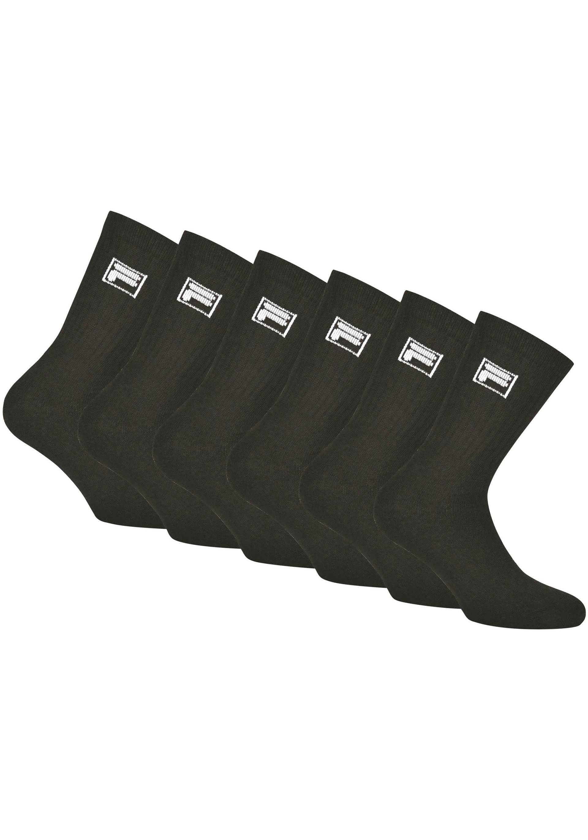 Fila Sportsocken, (Packung, 6 Paar), Klassische Tennissocken im 6er Pack von Fila