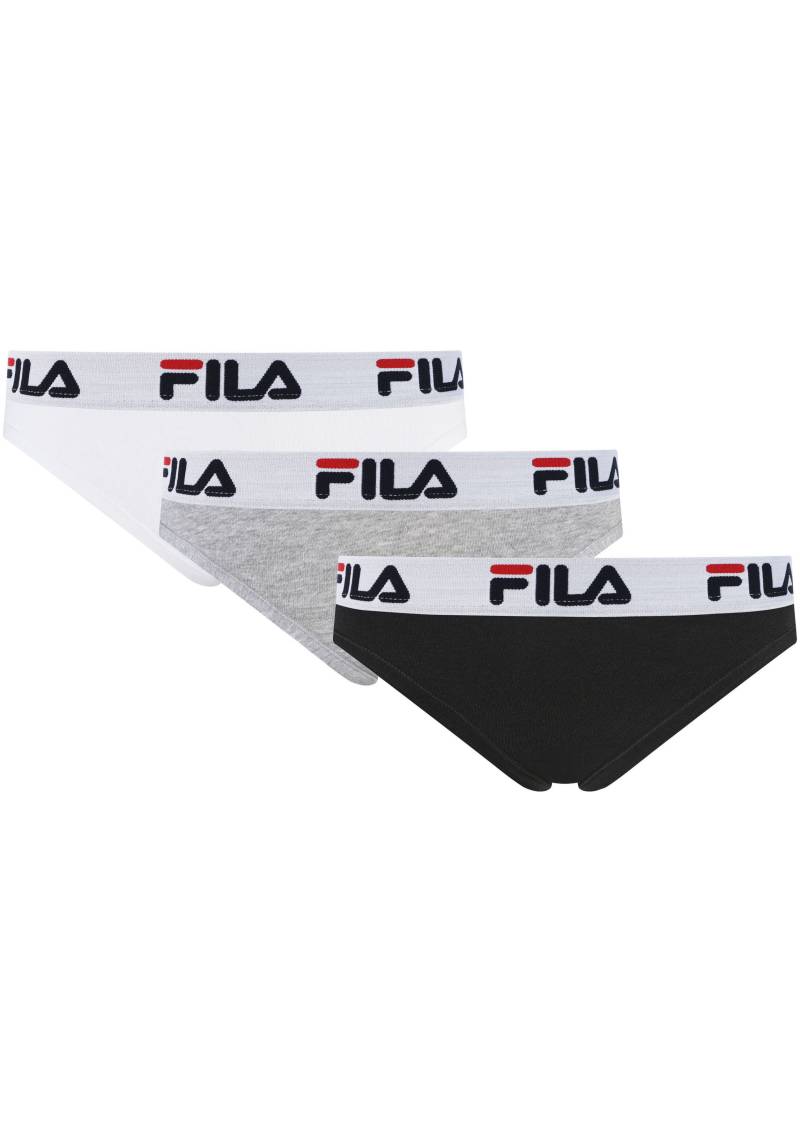 Fila String, (3er Pack), Woman String 3er Pack, Logobund von Fila