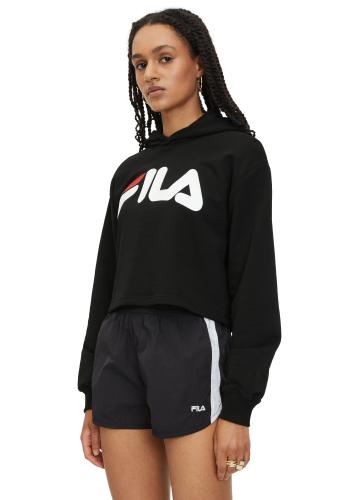 Fila Sweatshirts Lafia Cropped Logo Hoody - schwarz (Grösse: S) von Fila