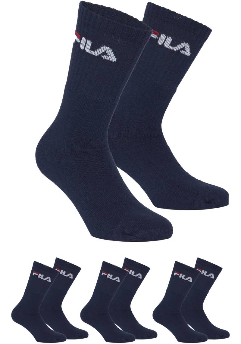 Fila Tennissocken, (3er Pack), mit verstärkten Belastungszonen von Fila