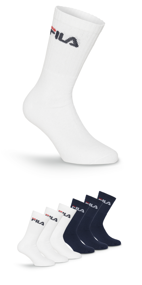 Fila Tennissocken, (6er Pack), mit eingestricktem Logo von Fila