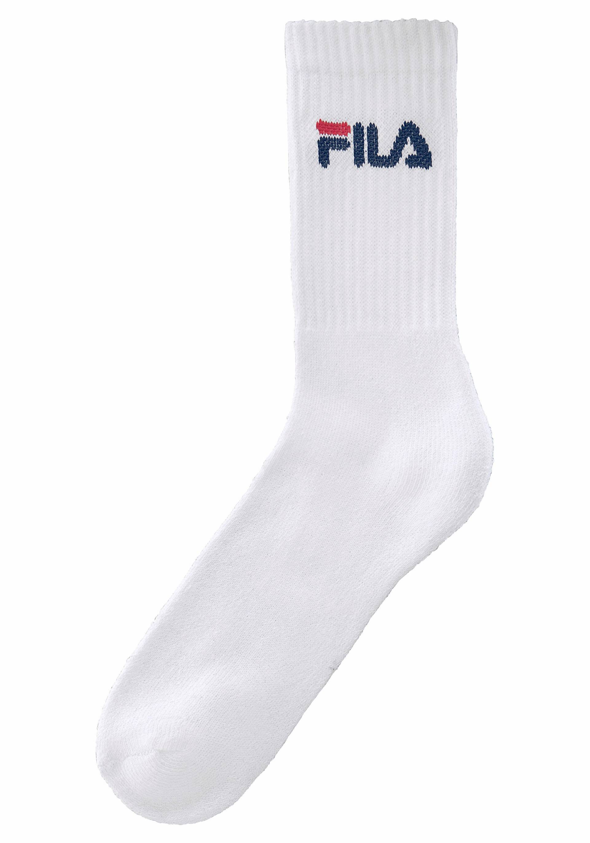 Fila Tennissocken, (3 Paar), mit verstärkten Belastungszonen von Fila