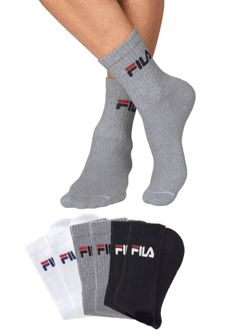 Fila Tennissocken, (6er Pack), mit eingestricktem Logo von Fila