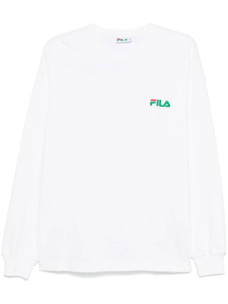 Fila embroidered-logo sweatshirt - White von Fila