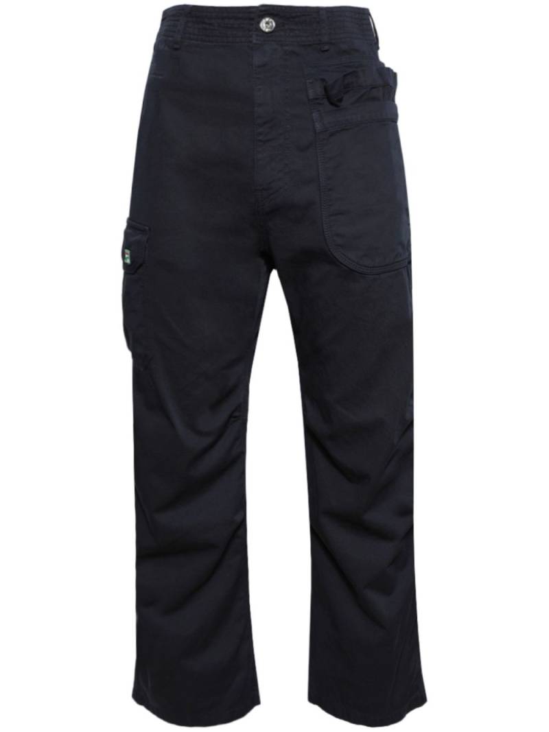 Fila side patch pocket trousers - Blue von Fila