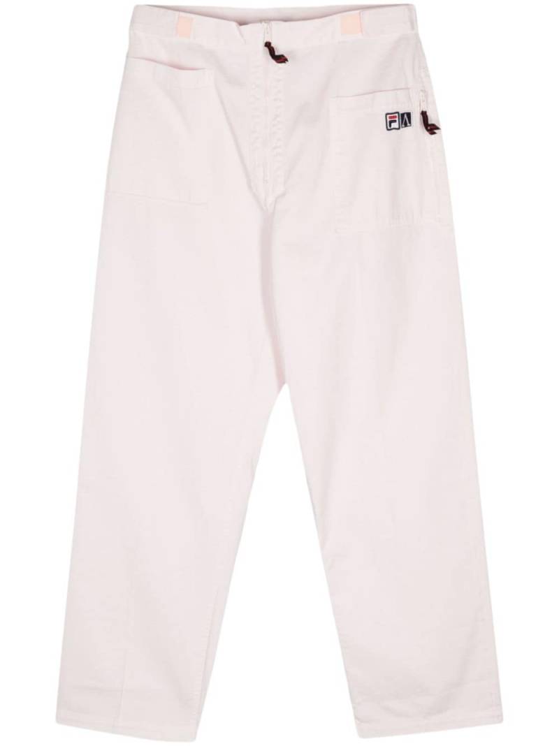 Fila x Aries Walking loose-cut trousers - Pink von Fila