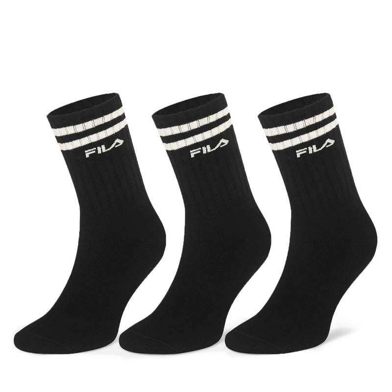 Hohe Herrensocken Fila F5603-AW24 (3-pack) Schwarz von Fila