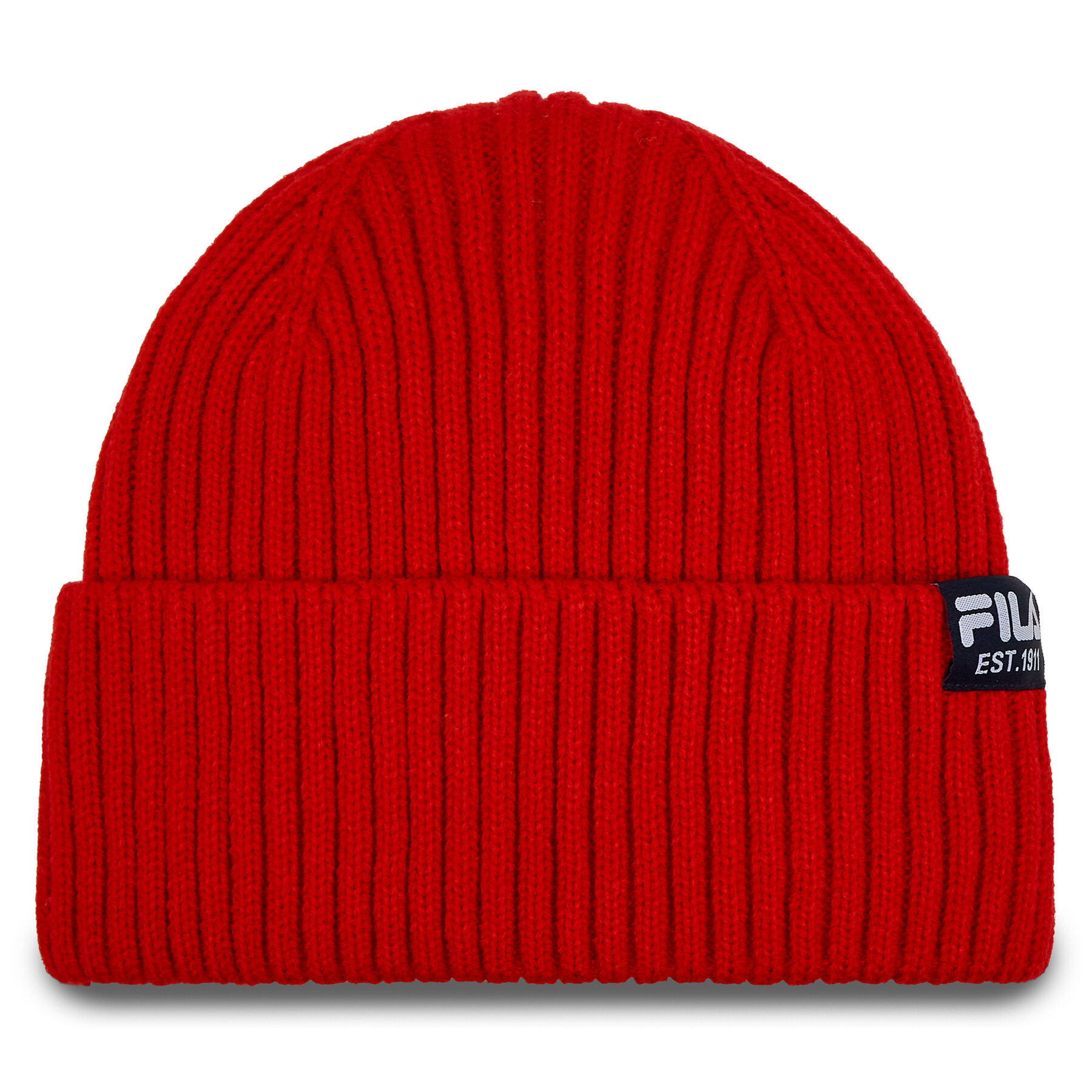 Mütze Fila Butte Fisherman Beanie With Flag Logo FCU0093.30002 Rot von Fila