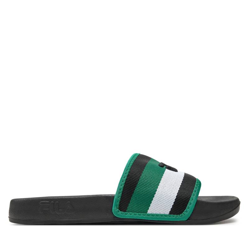 Pantoletten Fila Morro Bay Stripes Slipper FFM0035 Schwarz von Fila