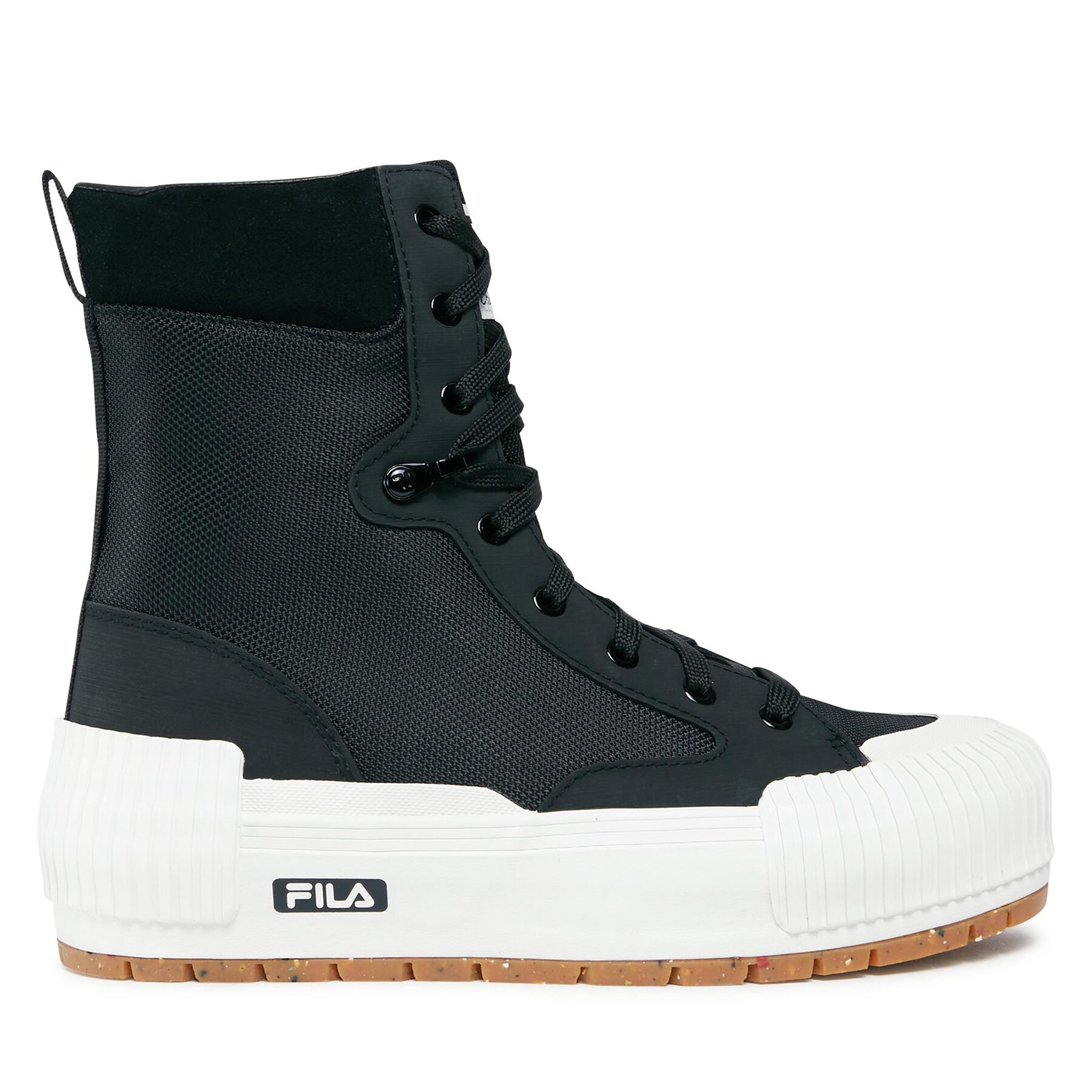 Sneakers aus Stoff Fila Cityblock High Platform Wmn FFW0375.80010 Schwarz Sneakers aus Stoff Fila Cityblock High Platform Wmn FFW0375.80010 Schwarz von Fila