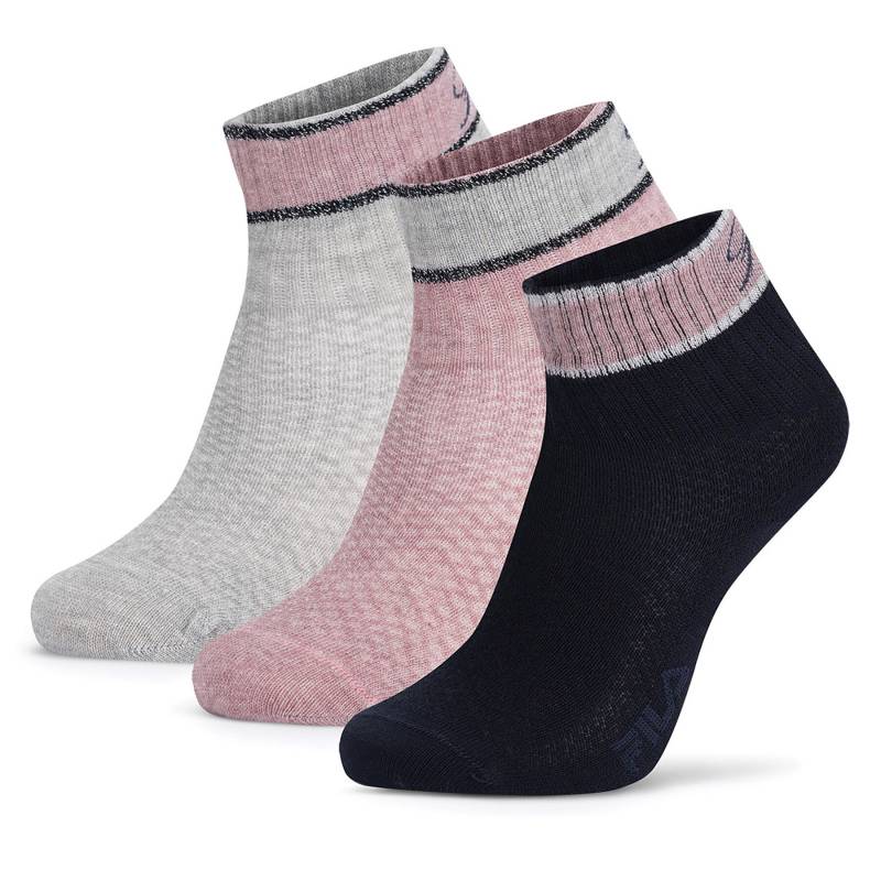 Socken Fila F8206-AW24 (3-pack) Rosa von Fila