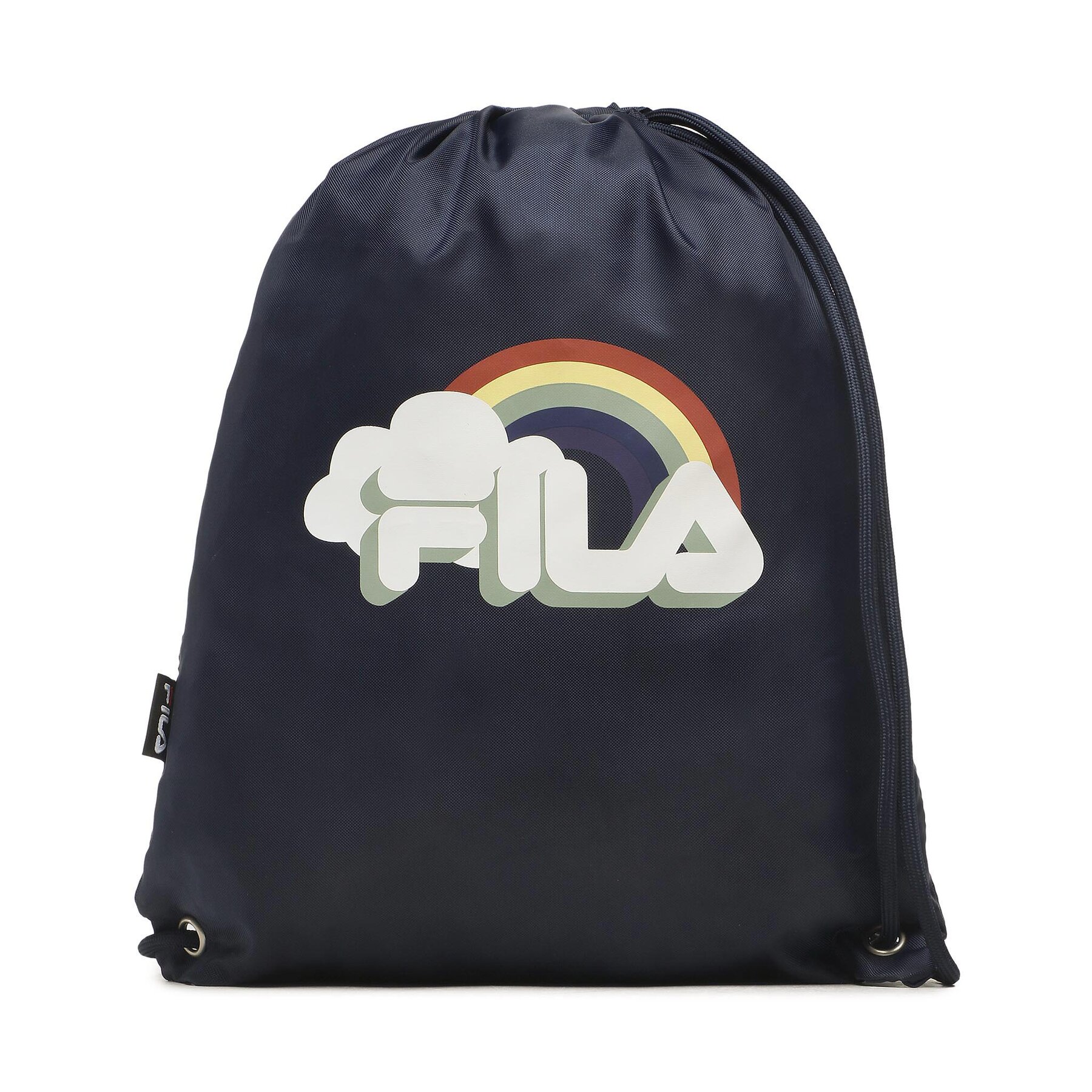 Turnbeutel Fila Bohicon Rainbow Small Sport Drawstring Backpack FBK0018 Dunkelblau von Fila