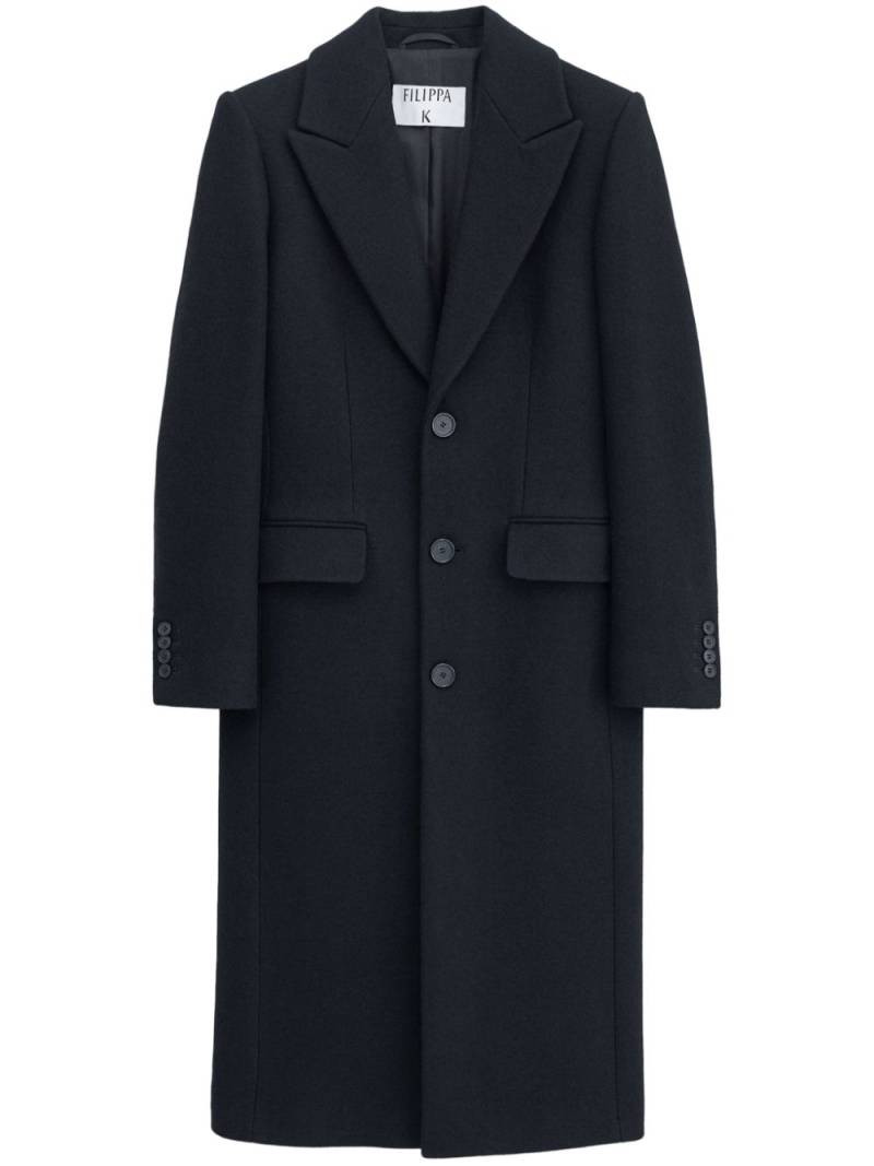 Filippa K 93 single-breasted coat - Black von Filippa K