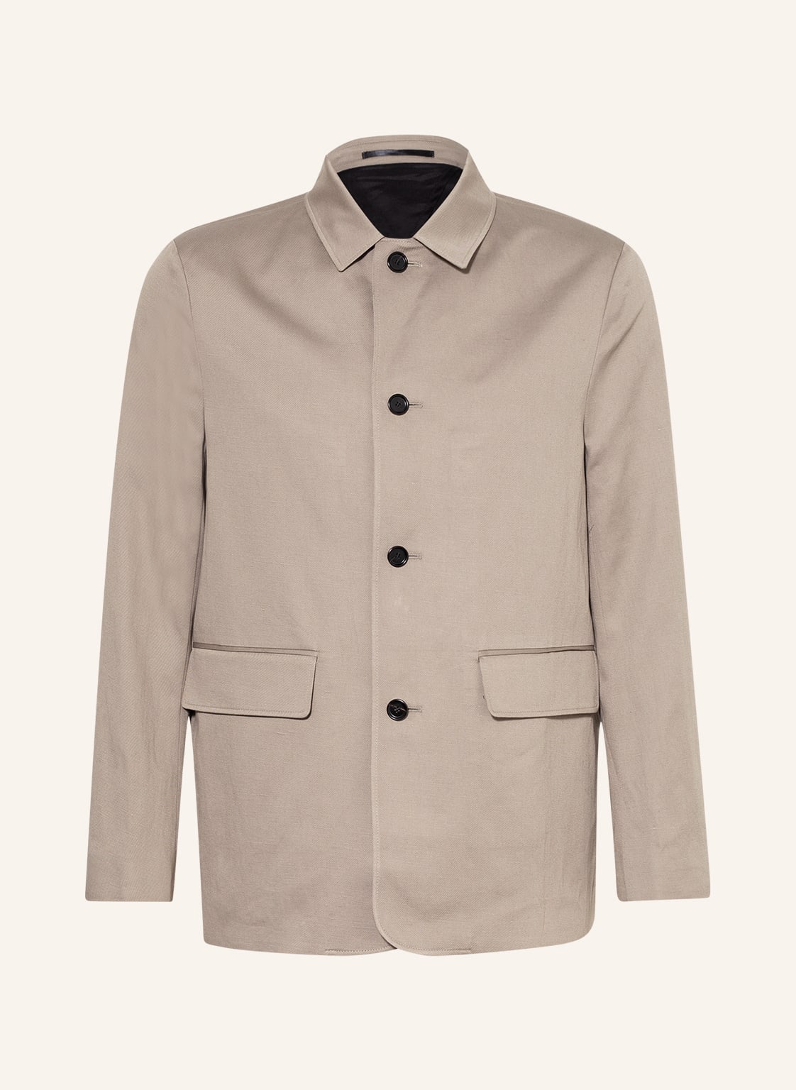 Filippa K Anzugsakko Nate Regular Fit Mit Leinen beige von Filippa K