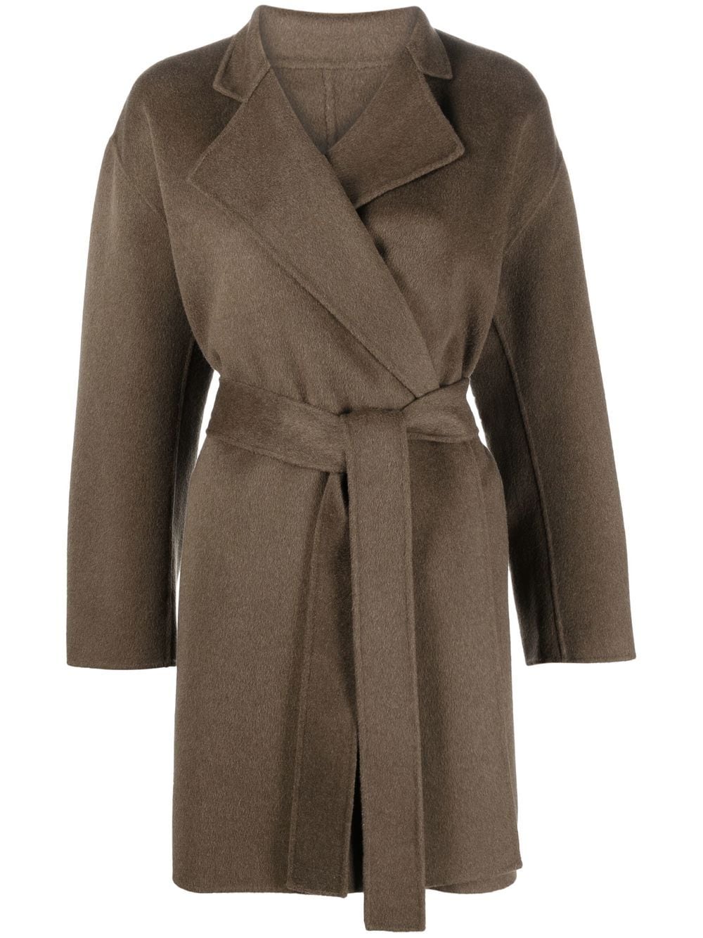 Filippa K Edina belted wrap jacket - Brown von Filippa K