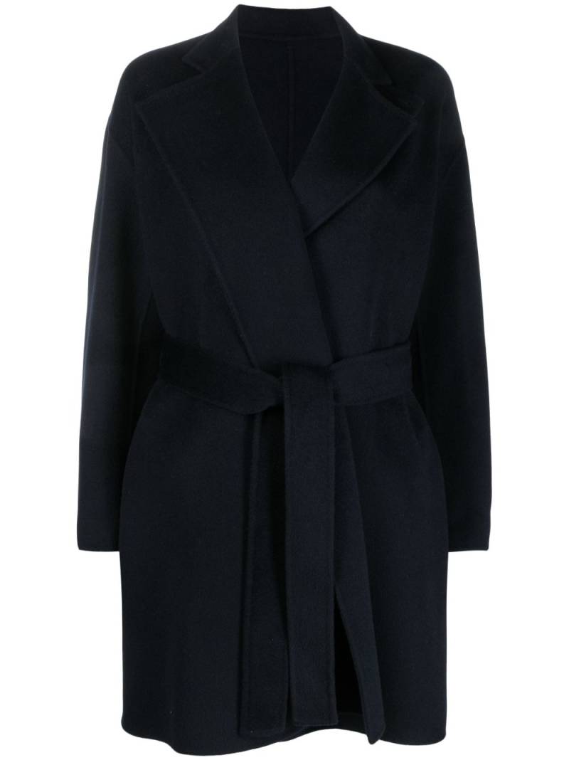 Filippa K Edina wool-blend wrap coat - Blue von Filippa K