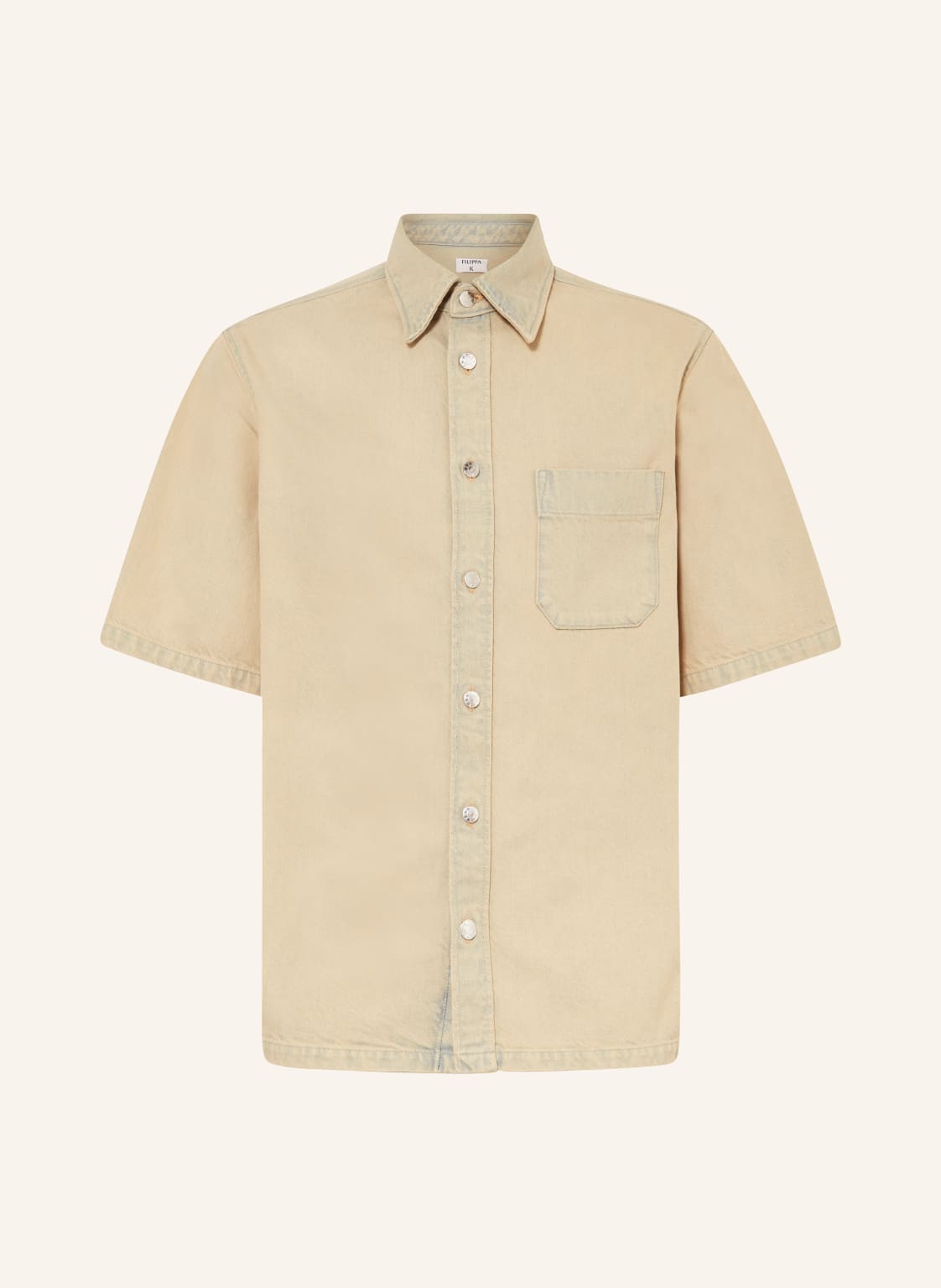 Filippa K Jeanshemd Comfort Fit beige von Filippa K