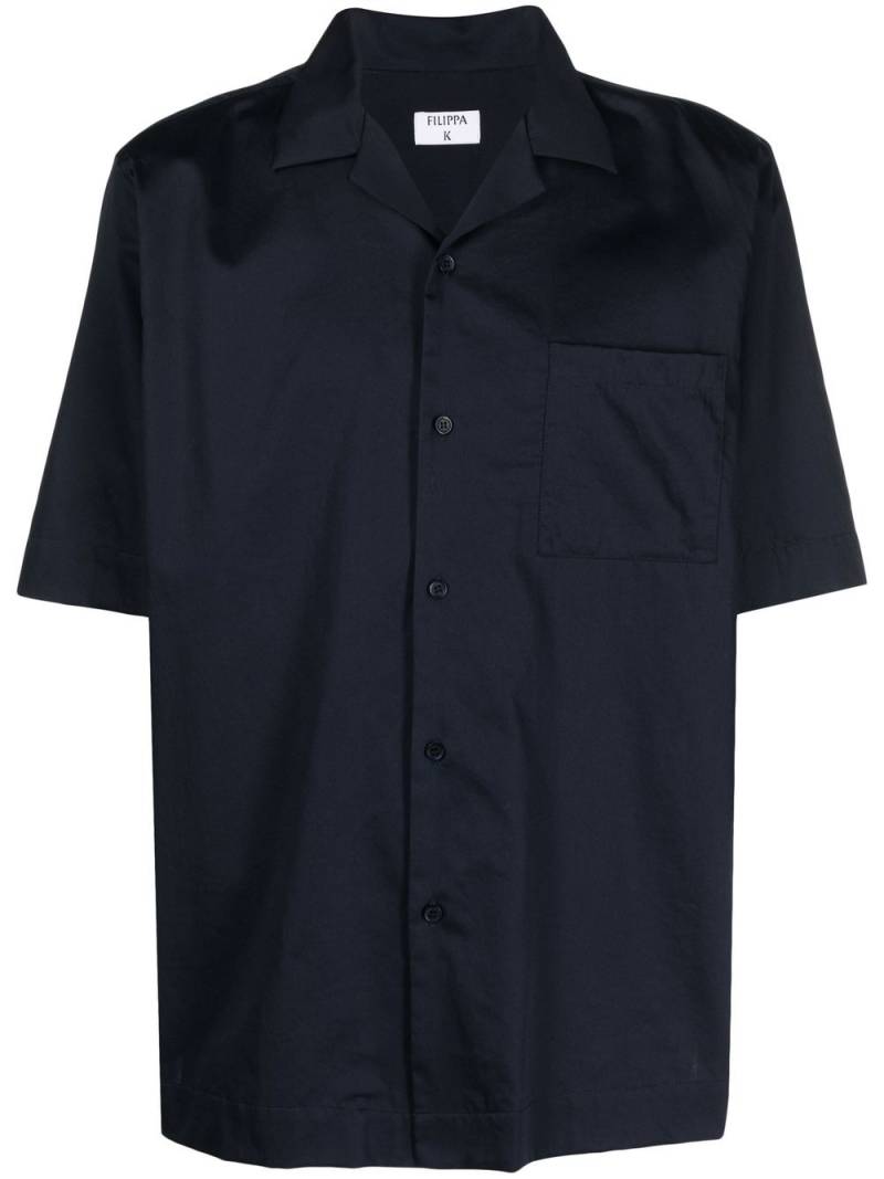 Filippa K Lounge short-sleeve shirt - Blue von Filippa K