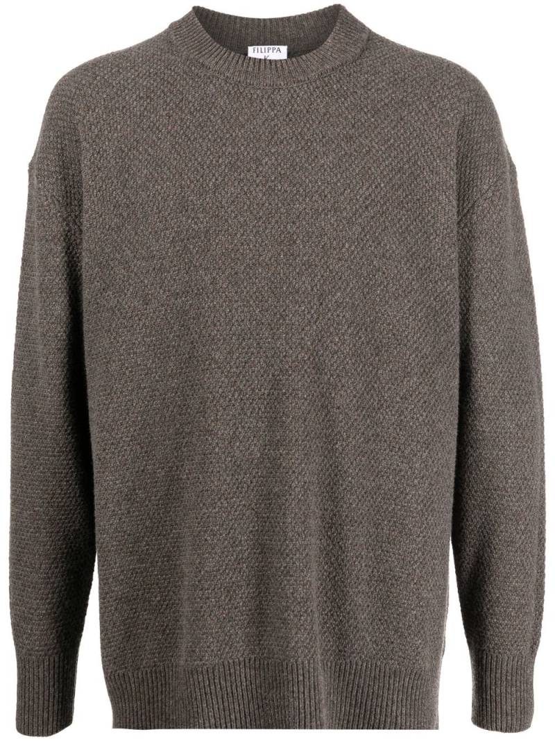 Filippa K M. Carl recycled wool jumper - Grey von Filippa K